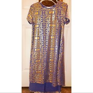 LuLaRoe Elegant Aztec Carly Small